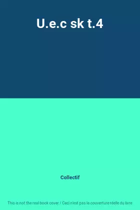 Couverture du produit · U.e.c sk t.4