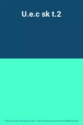 Couverture du produit · U.e.c sk t.2