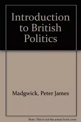 Couverture du produit · Introduction to British Politics