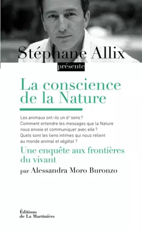 Couverture du produit · La conscience de la Nature: Une enquête à la frontière du vivant