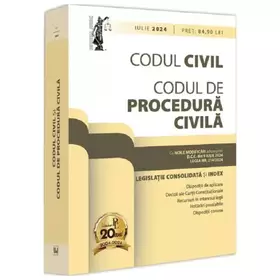 Couverture du produit · Codul Civil. Codul De Procedura Civila. Actualizat Iulie 2024