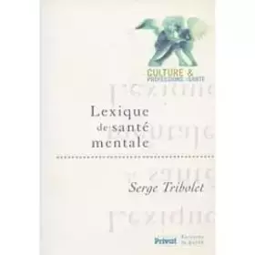 Couverture du produit · Lexique de santé mentale