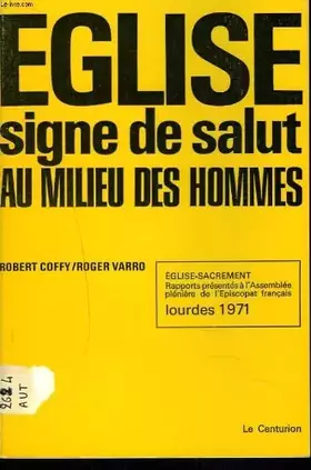 Couverture du produit · Eglise, signe de salut au milieu des hommes