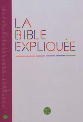 Couverture du produit · La Bible Expliquée - Edition avec les deutérocanoniques