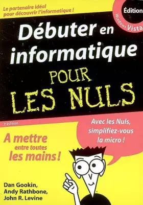 Couverture du produit · Débuter en informatique pour les Nuls