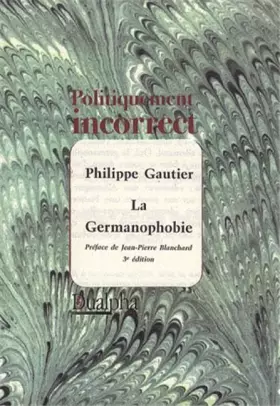 Couverture du produit · La Germanophobie