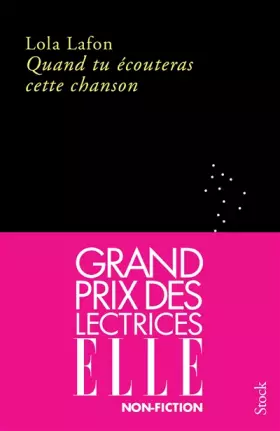 Couverture du produit · Quand tu écouteras cette chanson PRIX DECEMBRE 2022: Prix Décembre 2022, Prix Les Inrockuptibles 2022