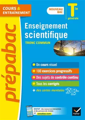 Couverture du produit · Prépabac Enseignement scientifique Tle générale - Bac 2022: nouveau programme de Terminale