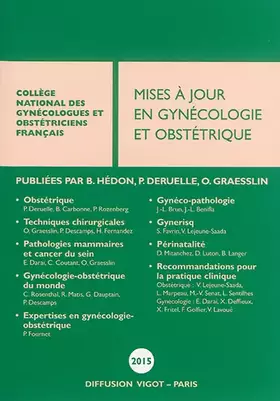 Couverture du produit · MISES A JOUR EN GYNECOLOGIE ET OBSTETRIQUE 2015 (0000)