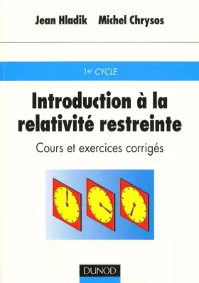 Couverture du produit · Introduction à la relativité restreinte : Cours et exercices corrigés