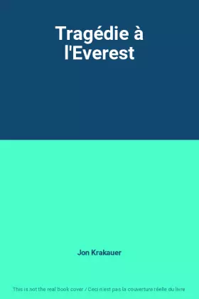 Couverture du produit · Tragédie à l'Everest