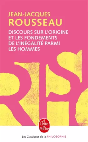 Couverture du produit · Discours sur l'origine et les fondements de l'inégalité parmi les hommes, précédé de Discours sur les sciences et les arts