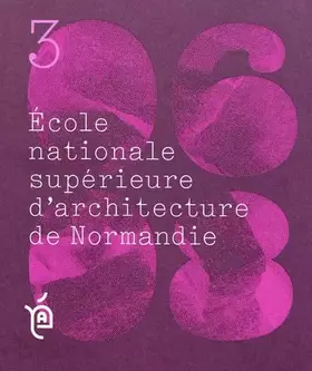 Couverture du produit · Ecole Nationale Superieure d'Architecture de Normandie