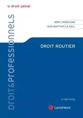 Couverture du produit · droit routier