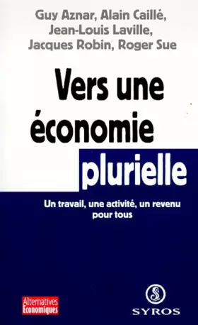 Couverture du produit · Vers une économie plurielle