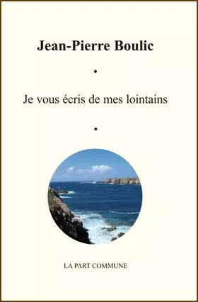 Couverture du produit · Je vous écris de mes lointains suivi de Carnet d'un poète