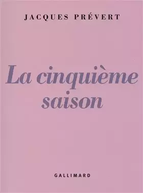 Couverture du produit · La cinquième saison