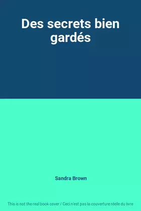 Couverture du produit · Des secrets bien gardés