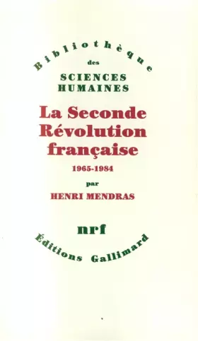 Couverture du produit · La Seconde révolution française : 1965-1984