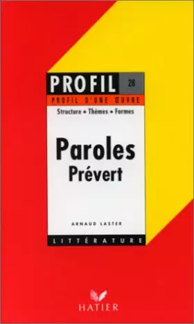 Couverture du produit · Paroles