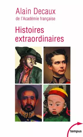 Couverture du produit · Histoires extraordinaires