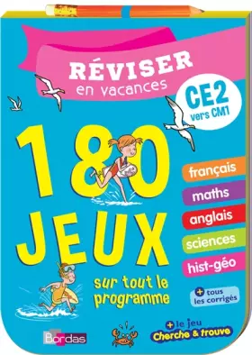 Couverture du produit · Réviser en vacances CE2 vers CM1 - Cahier de vacances