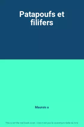 Couverture du produit · Patapoufs et filifers