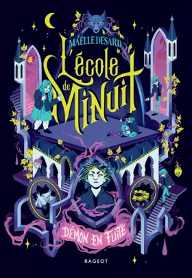 Couverture du produit · L'école de minuit - Tome 2, Démon en fuite