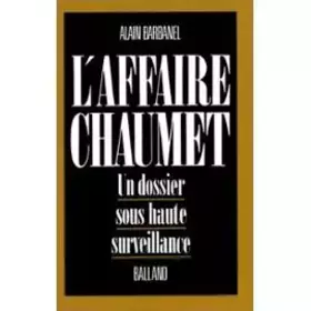 Couverture du produit · L'affaire chaumet