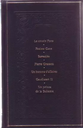 Couverture du produit · La Comédie humaine