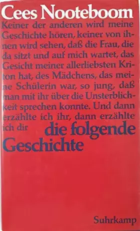 Couverture du produit · Die folgende Geschichte