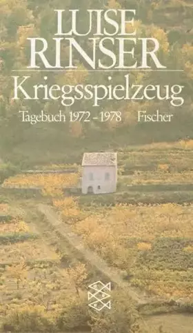 Couverture du produit · Kriegsspielzeug: Tagebuch 1972-1978