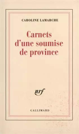 Couverture du produit · Carnets d'une soumise de Province