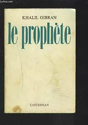 Couverture du produit · Le prophète