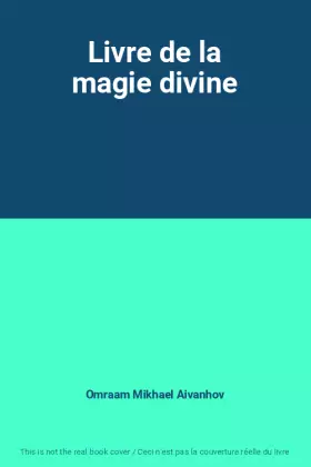 Couverture du produit · Livre de la magie divine