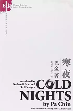 Couverture du produit · Cold Nights: Chinese-English