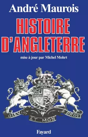Couverture du produit · Histoire d'Angleterre