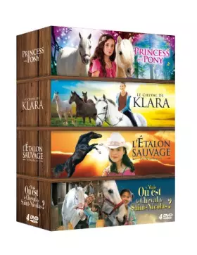 Couverture du produit · Coffret 4 Films : Princess and Pony Klara + L'étalon Sauvage + mais où est Le Cheval de Saint-Nicolas