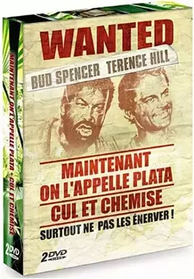 Couverture du produit · Coffret Bud Spencer et Terence Hill (Maintenant On l'appelle Plata, Cul et Chemise) 2 DVD