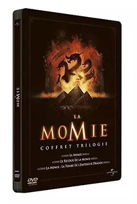 Couverture du produit · Coffret trilogie Retour Momie-La Tombe de l'Empereur Dragon [Pack Collector boîtier SteelBook]