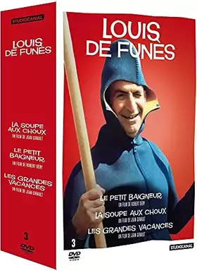 Couverture du produit · Collection Louis de Funès-La Soupe aux Choux + Le Petit baigneur + Les Grandes Vacances