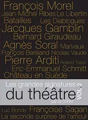 Couverture du produit · Les grandes signatures du théâtre - Volume 2