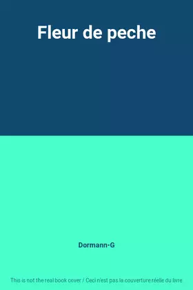 Couverture du produit · Fleur de peche