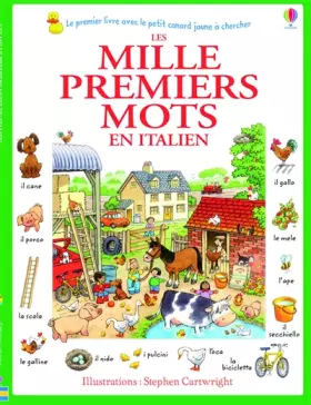Couverture du produit · Les mille premiers mots en italien