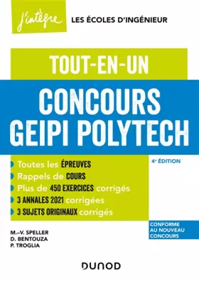 Couverture du produit · Concours Geipi Polytech - 4e éd.: Tout-en-un