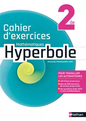 Couverture du produit · Hyperbole 2de Cahier d'exercices - 2019 (French Edition)