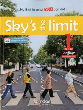Couverture du produit · Sky's the limit - Anglais 1re