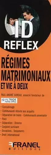Couverture du produit · Régimes matrimoniaux et vie à deux
