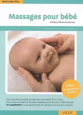Couverture du produit · Massages pour bébé : Contact, chaleur et douceur