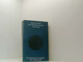 Couverture du produit · Der Wohlstand der Nationen (5610 605). Eine Untersuchung seiner Natur und seiner Ursachen